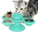 😺🐾 Diversão Sem Fim: Brinquedo Giratório para Gatos 🎡🐱 - MineirosOfertas